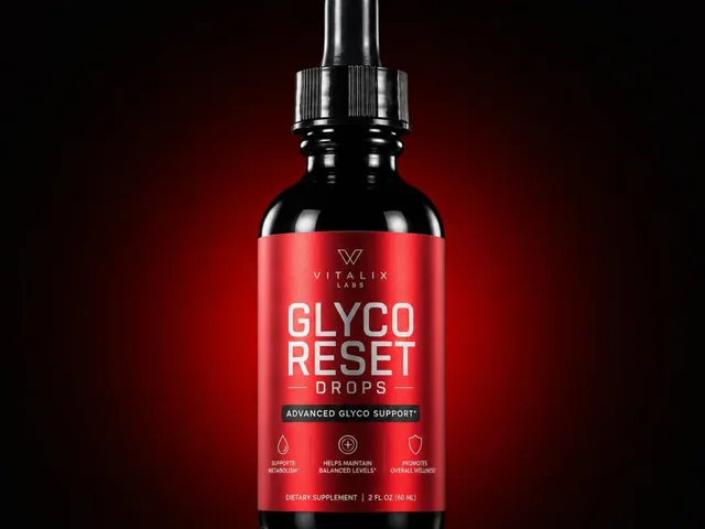 GlycoReset Drops bottle, 2 fl oz sublingual formula
