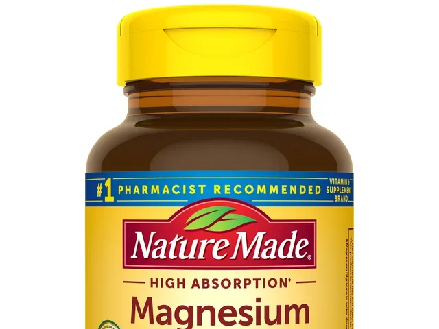 Nature Made High Absorption Magnesium Glycinate 200 mg capsules bottle