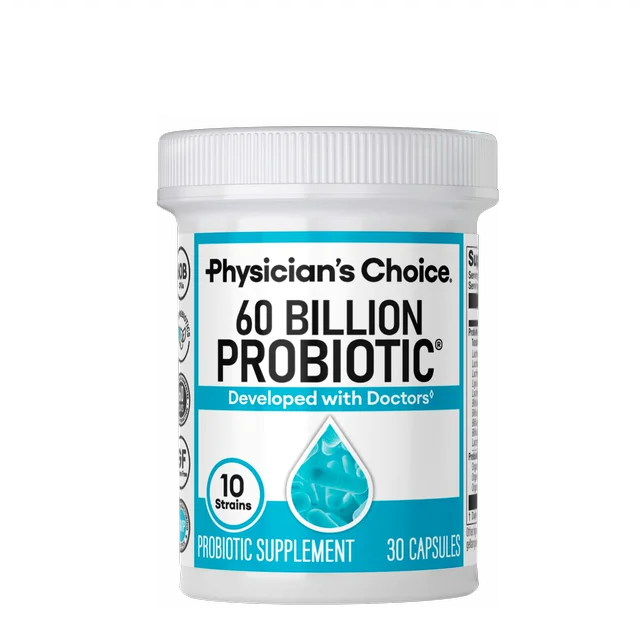 Physician's Choice 60 Billion Probiotic, 30-capsule bottle